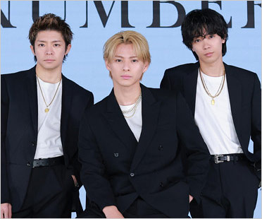 Number_iの平野紫耀・岸優太・神宮寺勇太