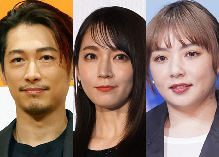 実写ドラマ『たーたん』出演予定のディーン・フジオカ、吉岡里帆、野呂佳代