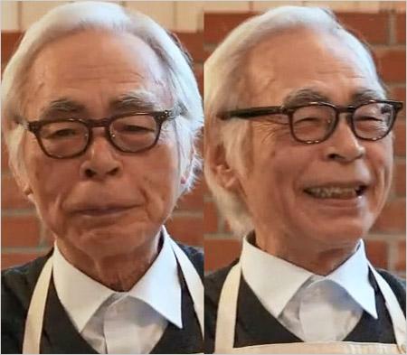 宮崎駿監督ヒゲ無し顔画像