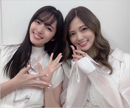 元℃-ute鈴木愛理と元乃木坂46白石麻衣