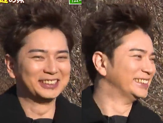 激太りした松本潤『なりゆき街道旅』出演時の画像