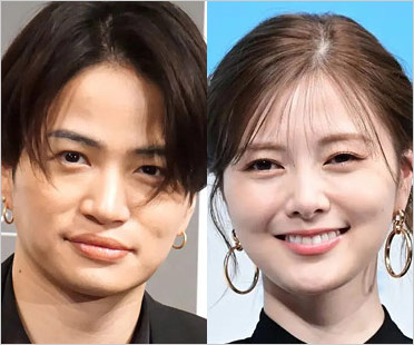 菊池風磨と白石麻衣