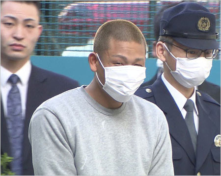 逮捕されたサカキマキオ容疑者