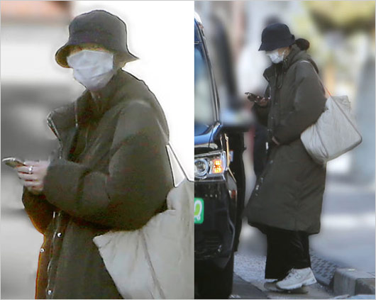 新垣結衣の私服姿のプライベート写真