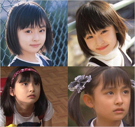 子役時代の吉川愛（吉田里琴）