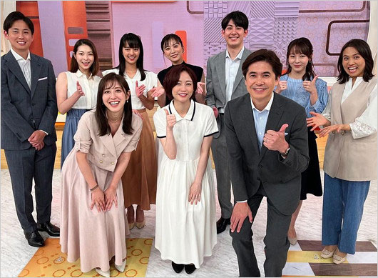 新井恵理那アナ産休入り、第1子出産前の画像