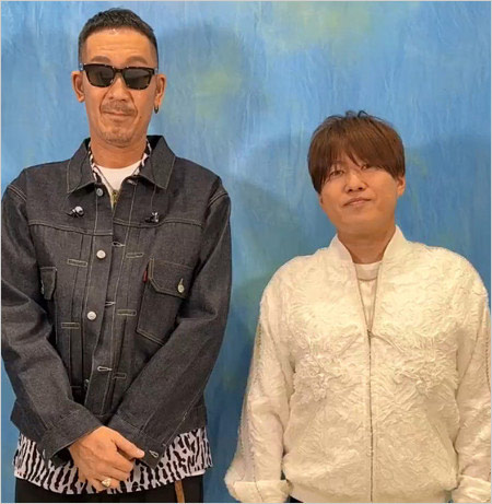コブクロ黒田俊介と小渕健太郎『with Music』出演時の画像