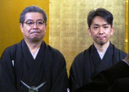 立川志の輔と一番弟子・立川晴の輔