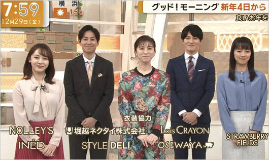 森千晴アナと佐々木一真アナがグッドモーニング復帰後の画像