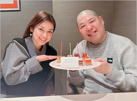 平愛梨と親友・三瓶の2ショット画像