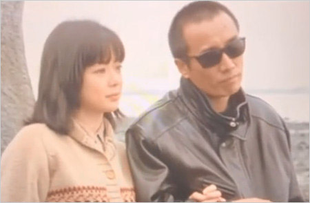 若林志穂＆長渕剛が映画『英二』共演時の画像