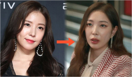 BoAの顔が変化前と後のビフォー・アフター写真