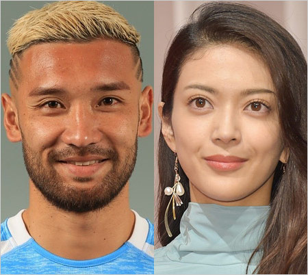 川又堅碁選手と妻の女優・モデル田中道子