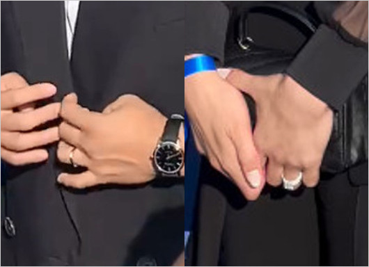 大谷翔平選手と真美子夫人の結婚指輪?画像