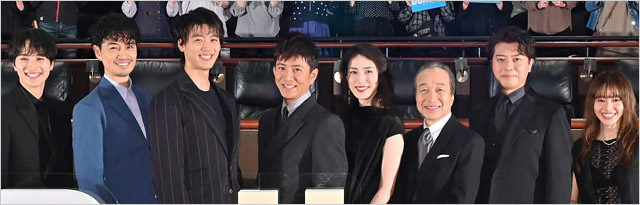 木村拓哉と『Believe-君にかける橋-』共演者の身長比較画像