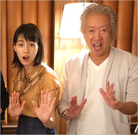 のん(能年玲奈)と福田淳社長