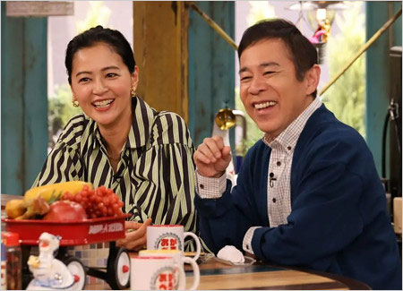 岡村隆史と黒谷友香『おかべろ』2ショット画像