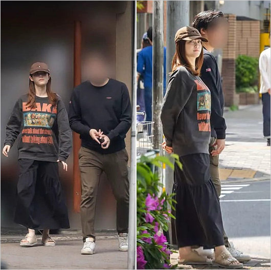 元乃木坂46松村沙友理と新恋人の2ショット画像