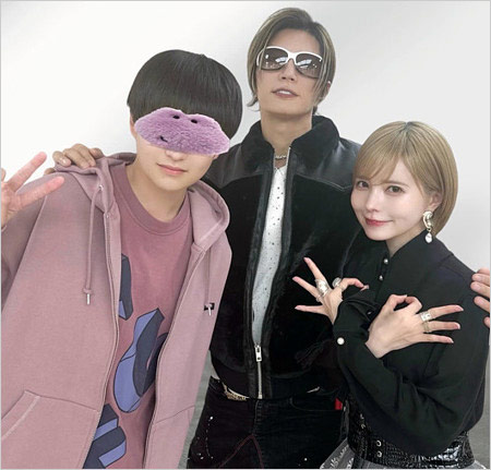 益若つばさの長男りおんとGACKT