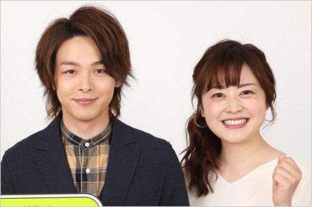 水卜麻美アナと中村倫也の2ショット画像