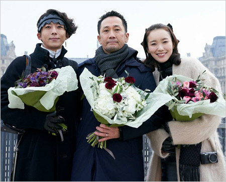 渡辺一貴監督と飯豊まりえ＆高橋一生