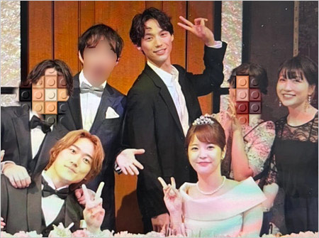 久代萌美アナ&はるくん結婚式、福士蒼汰やあいのりもも出席画像