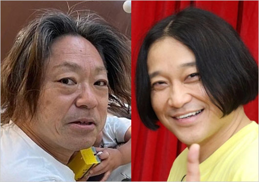 永野似?茶髪ロン毛姿の香川照之