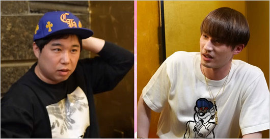 SixTONESジェシーがクロムハーツ帽子を霜降り明星せいやにプレゼント時の画像