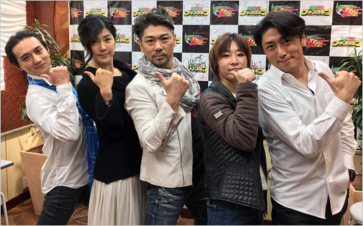 カーレンジャー出演の増島愛浩、本橋由香、岸祐二、上杉実の画像