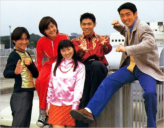 カーレンジャー出演者の写真