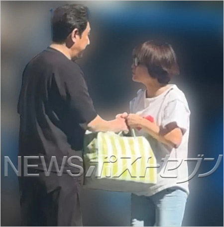 中村芝翫と妻・三田寛子