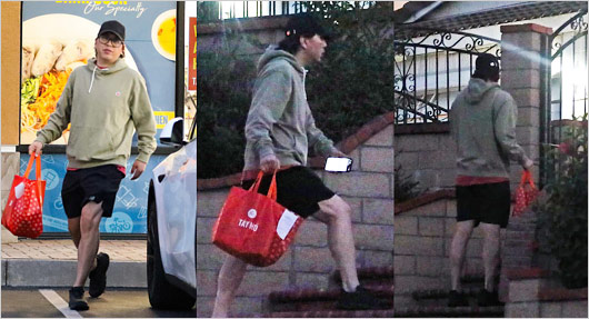 水原一平がUber Eats配達員に転身後の画像