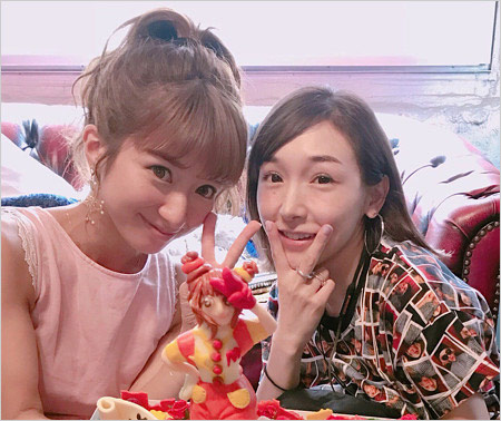 辻希美＆加護亜依のプライベート2ショット画像