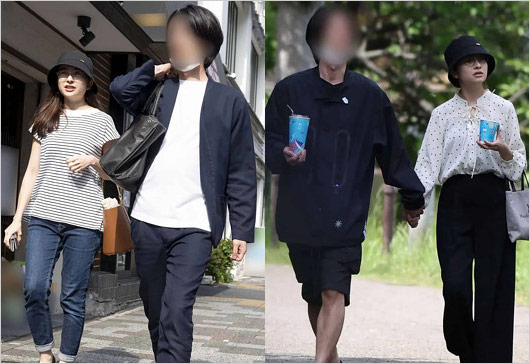 TBS日比麻音子アナとミスター慶應彼氏の手繋ぎ2ショット画像