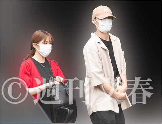 村島未悠と藤井祐眞選手の不倫現場、証拠2ショット画像