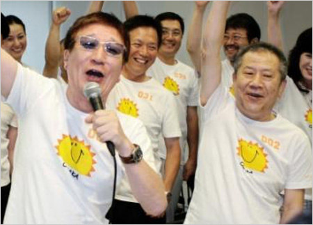 やしきたかじんと桂ざこば