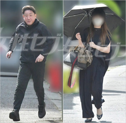 中村芝翫と愛人A子が別宅で同棲画像