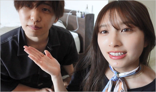 元AKB48大和田南那と旦那きーちゃん(スカイピース動画編集者)