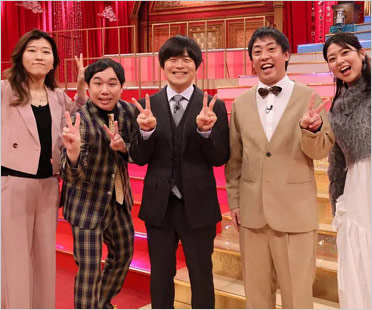 私のバカせまい史出演のバカリズム・さらば青春の光・森田哲矢・ヒコロヒー・霜降り明星せいや