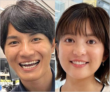 報道局異動の佐々木一真アナと並木万里菜アナ(テレビ朝日)