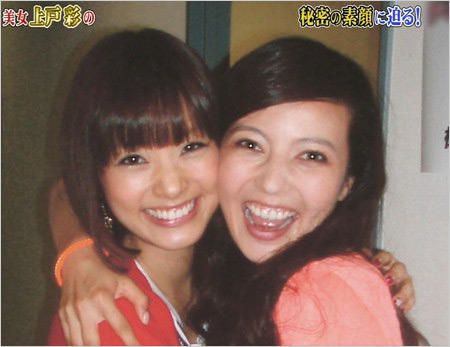 上戸彩とベッキーの2ショット画像
