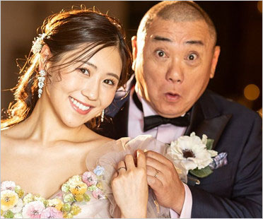 西野未姫と極楽とんぼ・山本圭壱
