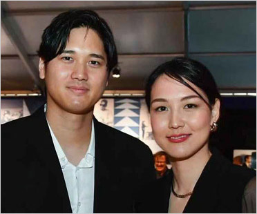 大谷翔平選手と妻・真美子夫人