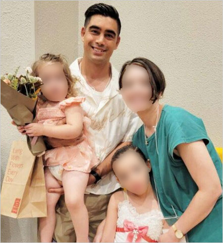 達也レイシーと妻＆子供の雅俗写真