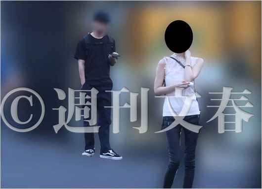 松本人志の性加害告発者A子と尾行する探偵の画像