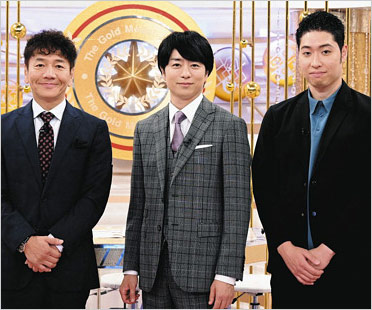 櫻井翔・くりぃむしちゅー上田晋也・萩野公介（日本テレビ・パリ五輪中継キャスター）