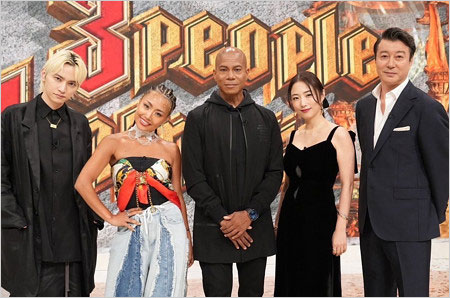 SKY-HI・RIEHATA・トラヴィス・ペイン MEGUMI 加藤浩次『3people 1minute』審査員