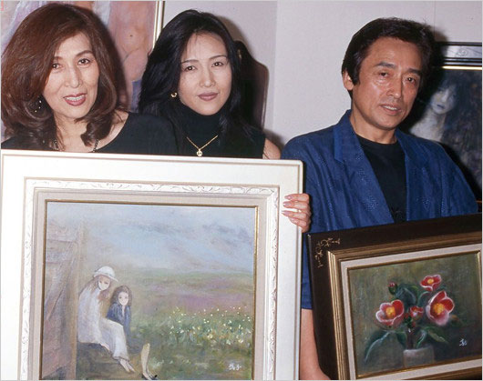 工藤静香と両親の画像（母親・武子 父親・勘七）