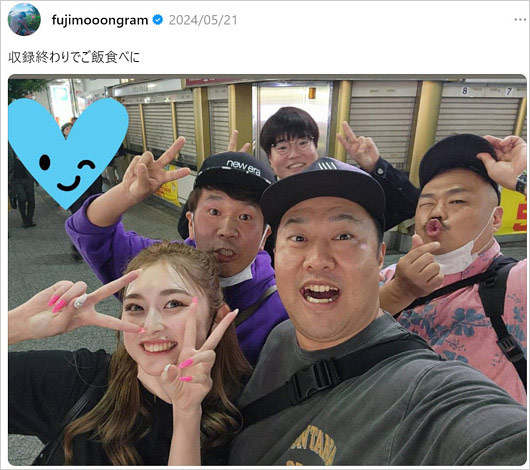 フジモンとゆうちゃみ