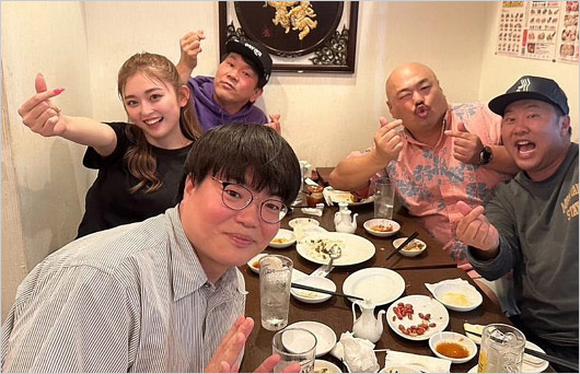 フジモンとゆうちゃみ飲み会画像